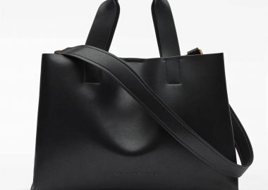 Adolfo Domínguez γυναικεία τσάντα shopper μονόχρωμη 
