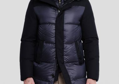 AGF Ανδρικό Μπλε Puffer Jacket 153U27 In Blue - AGF - 