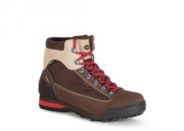 Aku Slope Goretex Men's Leather Ankle Trekking Shoes Brown - Aku - 