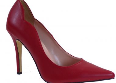 Alessandra Paggioti Γυναικεία Παπούτσια Γόβες 89122 Κόκκινο Ματ - Alessandra Paggioti - 