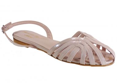 Alessandra Paggioti Γυναικεία Πέδιλα 10050 Νude - Alessandra Paggioti - 