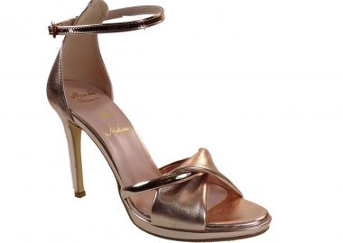 Alessandra Paggioti Γυναικεία Πέδιλα 40637 Χαλκός Ματ - Alessandra Paggioti - 