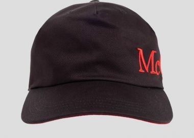 ALEXANDER MCQUEEN Ανδρικό Baseball Hat In Black - ALEXANDER MCQUEEN - 