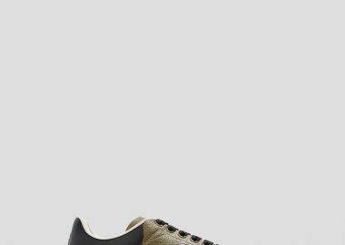 ALEXANDER MCQUEEN Ανδρικό Μαύρο Low-Top Sneakers - ALEXANDER MCQUEEN - 