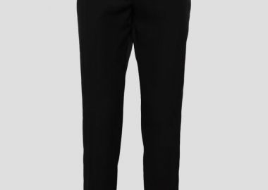 ALEXANDER MCQUEEN Ανδρικό Μαύρο Trousers In Black - ALEXANDER MCQUEEN - 