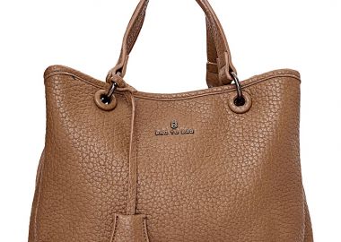 allday τσάντα χειρός τεχνόδερμα Pasadena nude - PerfectDress.gr - 