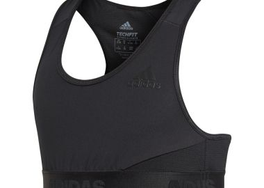 ALPHASKIN SPORT BRA ΜΑΥΡΟ - ADIDAS PERFORMANCE - 