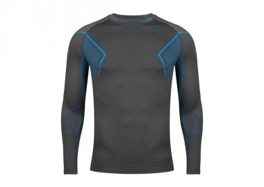 Alpinus Active Base Layer GT43860 Ανδρική Ισοθερμική Μακρυμάνικη Μπλούζα Γκρι - Alpinus - 
