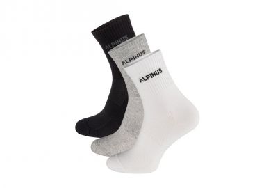 Alpinus Alpamayo FL43773 Trekking Κάλτσες Μαύρες 3 Ζεύγη - Alpinus - 