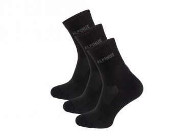 Alpinus Alpamayo FL43773 Trekking Κάλτσες Μαύρες 3 Ζεύγη - Alpinus - 