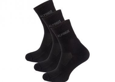 Alpinus FI11081 Αθλητικές Κάλτσες Μαύρες 3 Ζεύγη - Alpinus - 