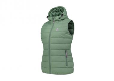 Alpinus Monza Γυναικείο Αμάνικο Μπουφάν Πεζοπορίας Αντιανεμικό Πράσινο BR18178 - Alpinus - 