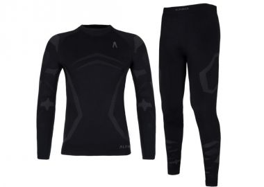 Alpinus Παιδικό Ισοθερμικό Σετ Μαύρο SI1023 - Alpinus - 