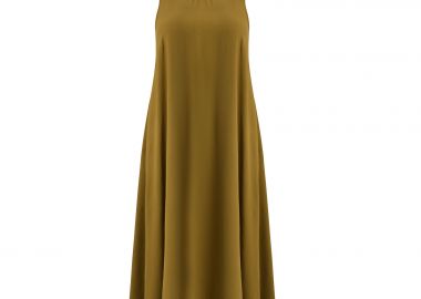 Αμάνικο maxi φόρεμα airwashed κρεπ - MAT FASHION - 