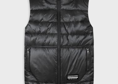 Αμάνικο μπουφάν γιλέκο για αγόρι - ΜΑΥΡΟ 13-225014-1 - energiers - 