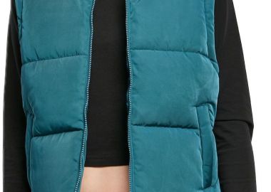 Aμανίκo Μπουφάν Puffer Ladies Recycled Twill Puffer Vest TB5083 Urban Classics jasper - Urban Classics - 