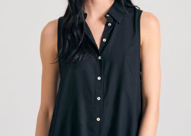 Αμάνικο πουκάμισο από βισκόζη - The essentials - FUNKY BUDDHA - 