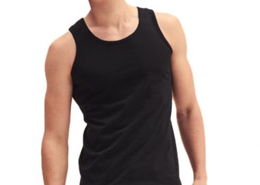 Αμάνικο T-Shirt 61-098-0 Fruit of the Loom Unisex Black - Fruit of the Loom - 