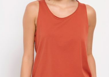 Αμάνικο t-shirt από οργανικό βαμβάκι - FUNKY BUDDHA - 