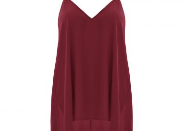 Αμάνικο τοπ κρεπ airwashed - MAT FASHION - 