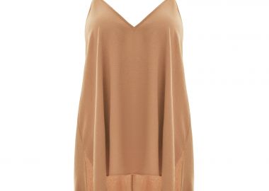 Αμάνικο τοπ κρεπ airwashed - MAT FASHION - 