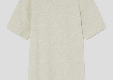 AMERICAN VINTAGE Ανδρικό Γκρι Ivoland Heather Grey T-Shirt - AMERICAN VINTAGE - 