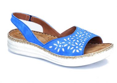 Ανατομικό γυναικείο δερμάτινο πέδιλο SaveYour Feet 7004 - SaveYourFeet - 