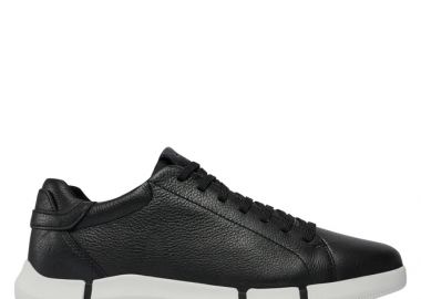 Ανδρικά Ανατομικά Δερμάτινα Sneakers Geox Adacter U45FFA 00046 C9999 Μαύρα - Geox - 