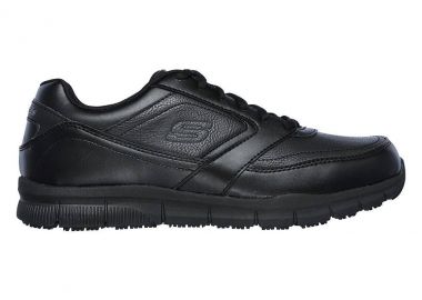 Ανδρικά Ανατομικά Sneakers Skechers Nampa Work 77156-BLK Μαύρα - Skechers - 
