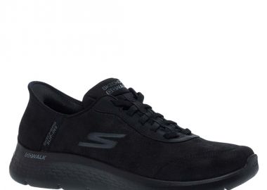Ανδρικά Δερμάτινα Αθλητικά Παπούτσια Skechers 216326_Bbk - SKECHERS - 