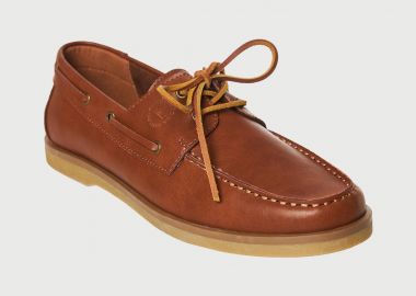 Ανδρικά δερμάτινα boat shoes - FUNKY BUDDHA - 