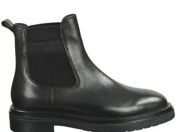 Ανδρικά Δερμάτινα Μποτάκια Gant Boggar 27651332 G00 Μαύρα - Gant - 