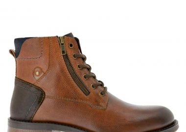 Ανδρικά Δερμάτινα Μποτάκια JK London X23 8460 R526X4602532 Ταμπά - JK London - 