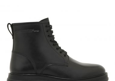 Ανδρικά Δερμάτινα Μποτάκια Renato Garini 59020-JIO Μαύρο Δέρμα T562V0202002 - Renato Garini - 