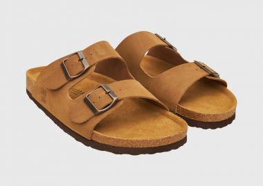 Ανδρικά δερμάτινα σανδάλια - FUNKY BUDDHA - 