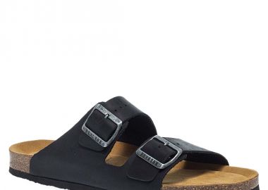 Ανδρικά Δερμάτινα Σανδάλια Plakton 175857 Negro - PLAKTON - 