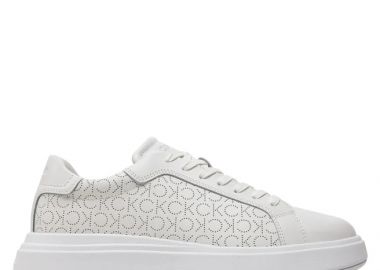 Ανδρικά Δερμάτινα Sneakers Calvin Klein HM0HM01429 0LB Λευκά - Calvin Klein - 