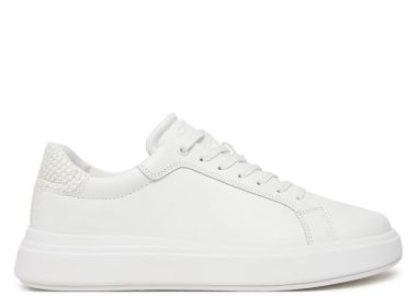 Ανδρικά Δερμάτινα Sneakers Calvin Klein HM0HM01659 0K4 Λευκά - Calvin Klein - 