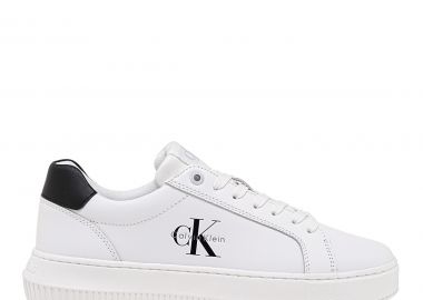 Ανδρικά Δερμάτινα Sneakers Calvin Klein YM0YM01317 0LD Λευκά - Calvin Klein - 