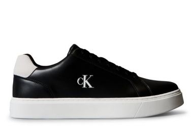 Ανδρικά Δερμάτινα Sneakers Calvin Klein YM0YM01435 0GM Μαύρα - Calvin Klein - 