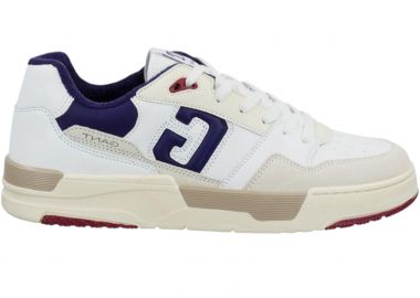 Ανδρικά Δερμάτινα Sneakers Gant Brookpal 31631005-G316 Λευκό-Μπλε - Gant - 