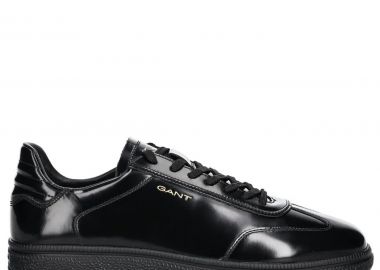 Ανδρικά Δερμάτινα Sneakers Gant Cuzmo 31631010 G00 Μαύρα - Gant - 