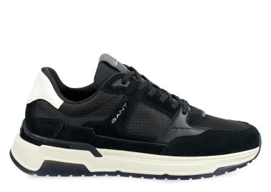 Ανδρικά Δερμάτινα Sneakers Gant Jeuton 31633015-G00 Μαύρα - Gant - 