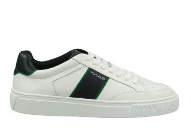 Ανδρικά Δερμάτινα Sneakers Gant Mc Julien 30631890 G316 Λευκό Μπλε Πράσινο - Gant - 