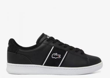 Ανδρικά Δερμάτινα Sneakers Lacoste Carnaby 748SMA0013312 Μαύρα - Lacoste - 