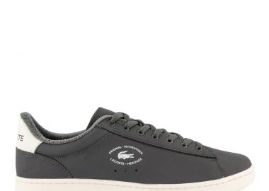 Ανδρικά Δερμάτινα Sneakers Lacoste Carnaby Set 48SMA00122M1 Γκρι - Lacoste - 