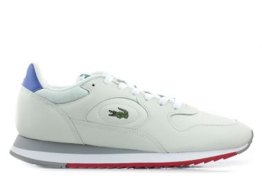 Ανδρικά Δερμάτινα Sneakers Lacoste Linetrack 47SMA0004W1B Λευκά - Lacoste - 
