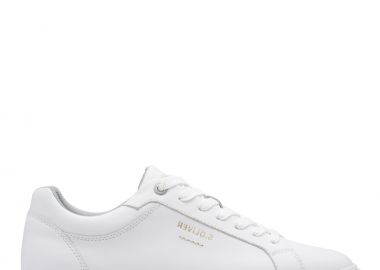 Ανδρικά Δερμάτινα Sneakers S.Oliver 5-13604-43 107 Λευκά - S. Oliver - 