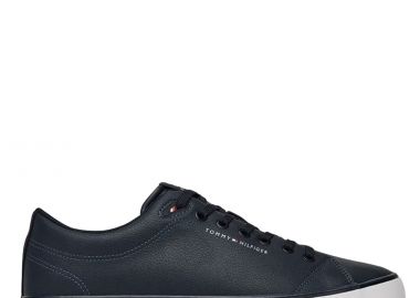 Ανδρικά Δερμάτινα Sneakers Tommy Hilfiger FM0FM05511 DW5 Μπλε - Tommy Hilfiger - 