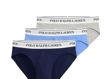 ΑΝΔΡΙΚΑ ΕΣΩΡΟΥΧΑ POLO RALPH LAUREN BRIEF 3 ΤΜΧ ΠΟΛΥΧΡΩΜΟ - POLO RALPH LAUREN - 